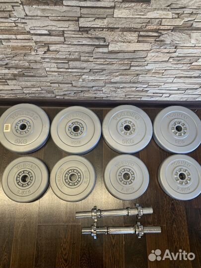 Грифы гантельный и блины