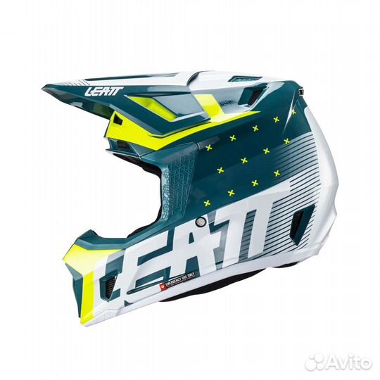 Кросс-Эндуро Шлем Leatt Moto 7.5 Acid Fuel V24
