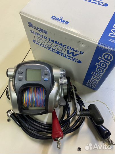 Морская электро катушка daiwa super tanacom-s 600W