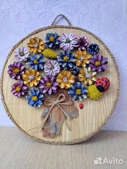 Поделки из шишек