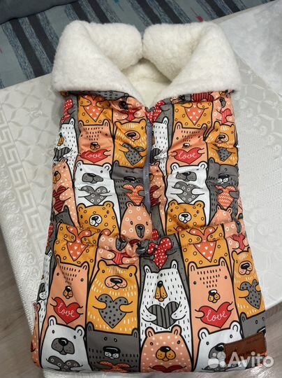 Конверт на выписку зимний