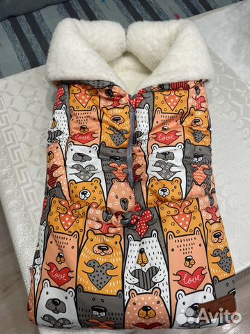 Конверт на выписку зимний