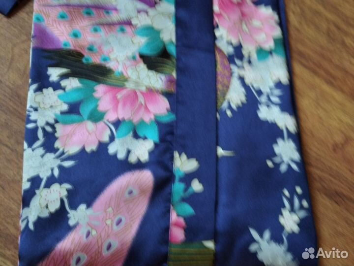 Шелковый халат