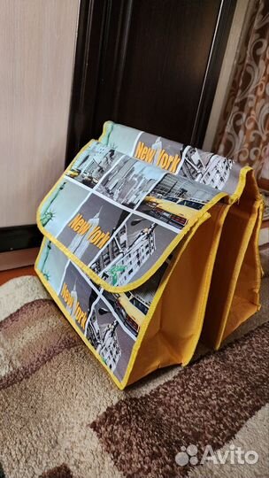 Велосипедная сумка на багажник и на раму. Крылья