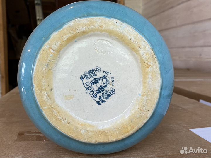 Ваза большая Вьетнам Vietnam Dona, 45 см, керамика