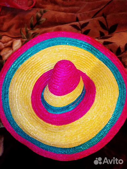 Соломенная шляпа собреро