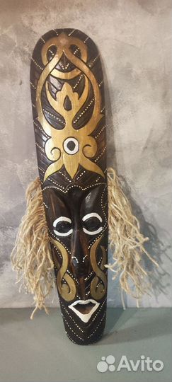 Африканская маска панно