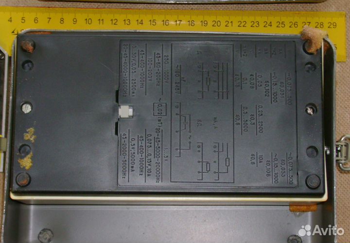 Тестеры и вольтметры СССР