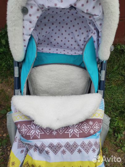 Санки коляска ника 7-7
