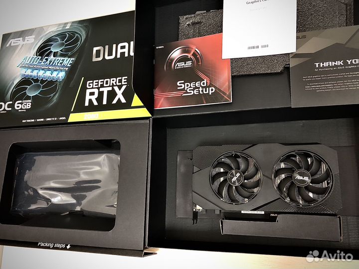 RTX 2060 6Gb Asus. Игровая видеокарта