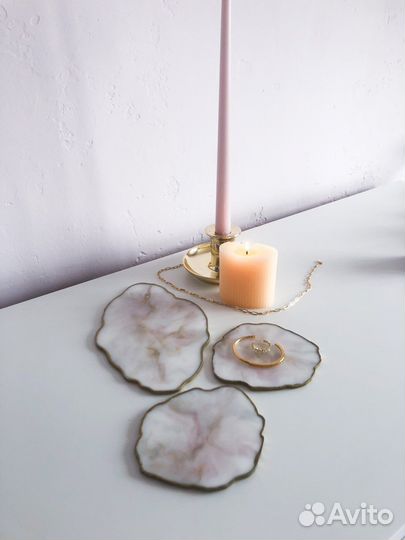 Magic Поднос и подставки «Мрамор»