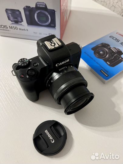 Беззеркальный фотоаппарат Canon EOS M50 Mark II
