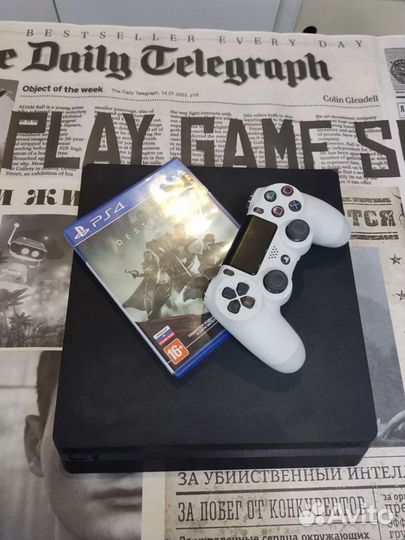 Playstation 4 slim + гарантия