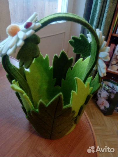 Корзинка из фетра