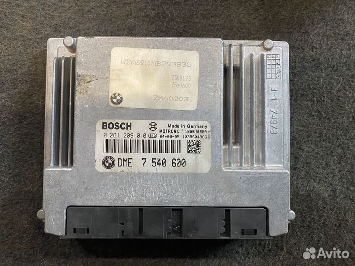 Мозги BMW e63 e65 e60 x5 e70 7540600