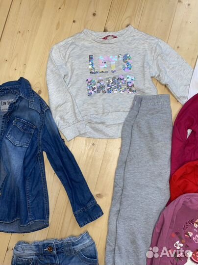 Пакет фирменных вещей для девочки 104 размер