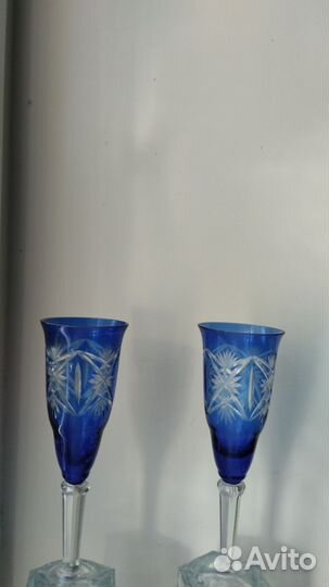 Хрустальные фужеры