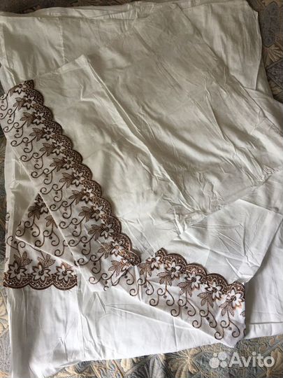 Постельное белье новое ручная работа