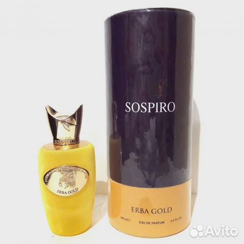 Sospiro parfum Erba Gold 100ml новые