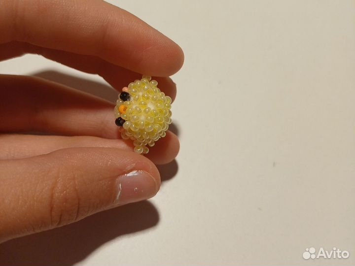 Мини амигуруми из бисера