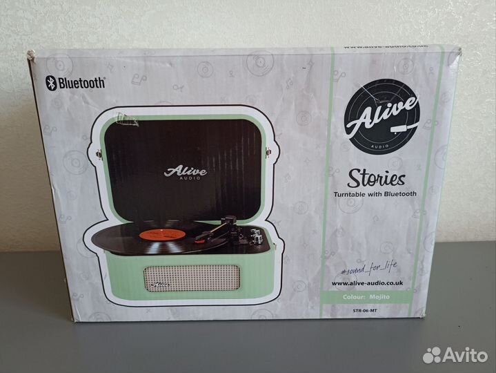 Виниловый проигрыватель Alive Stories