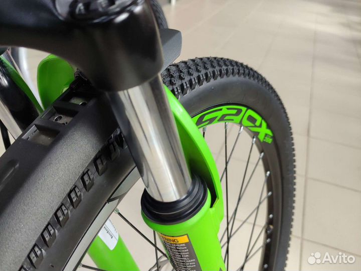 Велосипед 24 Stels Navigator 410 MD черн.мат./зел