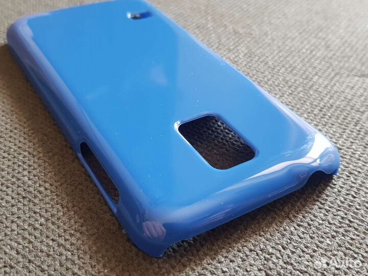 Чехол-Накладка для Samsung Galaxy S5 mini (синий)
