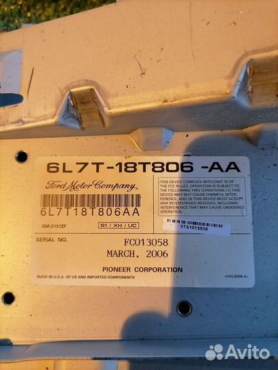 Усилитель звука 6L7T-18T806-AA Lincoln Navigator