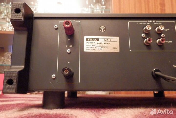 Комплект усилителей пред/мощник teac PA-7/MA-7