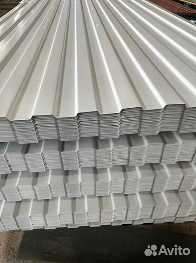 Профнастил С8 белый