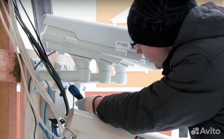 Ремонт систем видеонаблюдения, домофонии, лвс