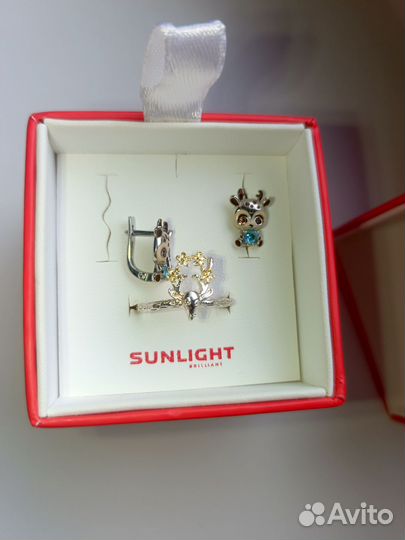 Серьги для девочки серебро 925 пробы