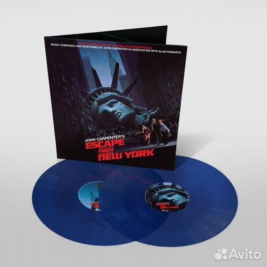 Escape From New York Soundtrack 2xLP color