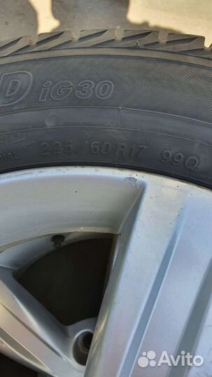 Колеса на дисках зимние 225/60 R17