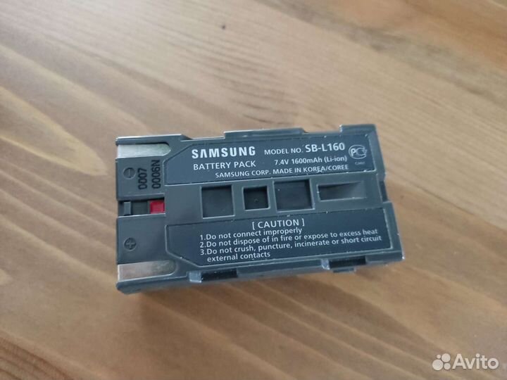 Samsung vp-m50 видеокамера