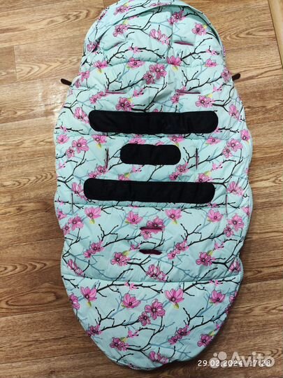 Зимний конверт в коляску elodie details