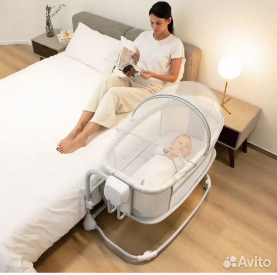 Детская люлька колыбель электрическая