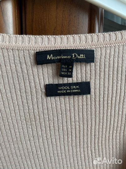 Кардиган Massimo Dutti М шелк, шерсть