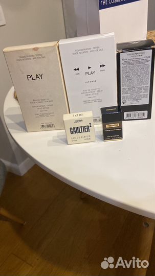 Givenchy play/play intense/Armani hi распив
