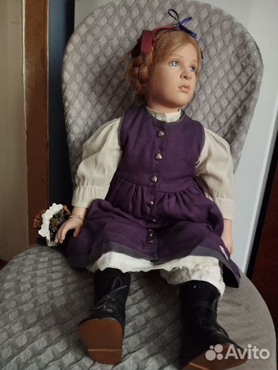 Кукла коллекционная немецкого мастера Сидикит