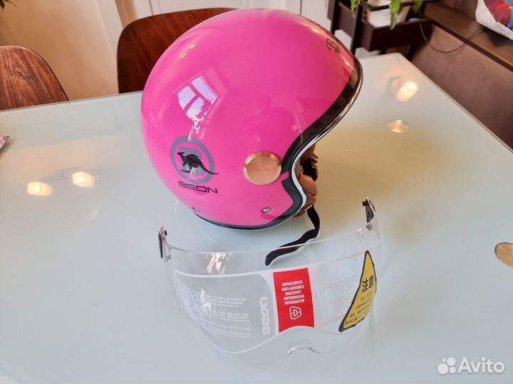 Мотоциклетный шлем beon, универсальный для мопеда