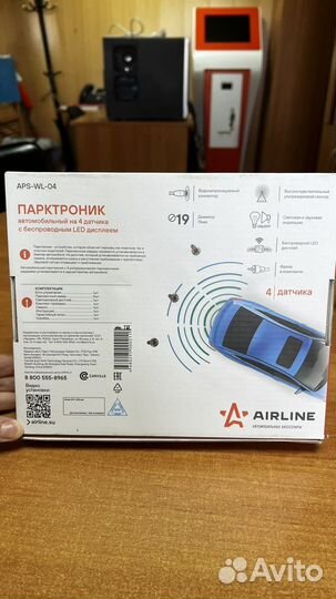 Парктроник на 4 датчика Airline