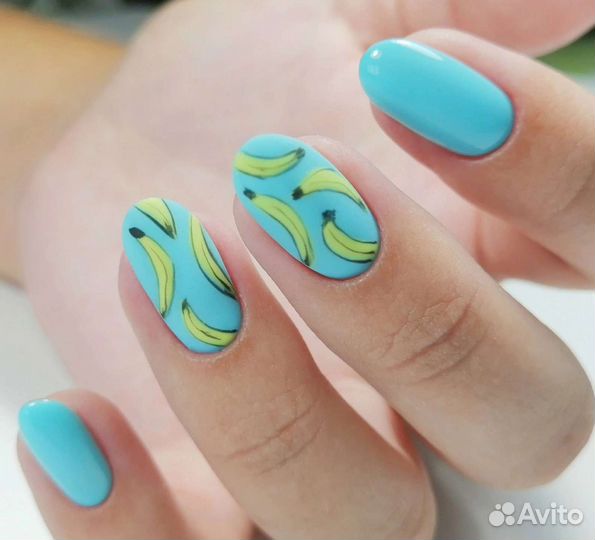 Комбиманикюр+ покрытие гель-лаком