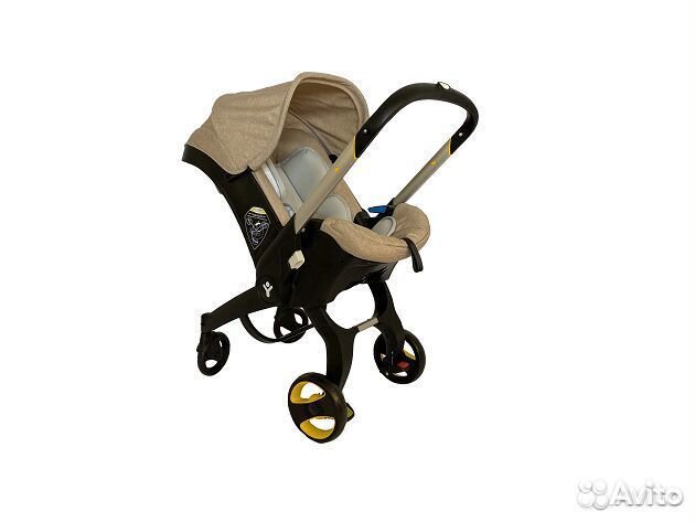 Прокат Доставка Коляска автолюлька 4в1, бежевая
