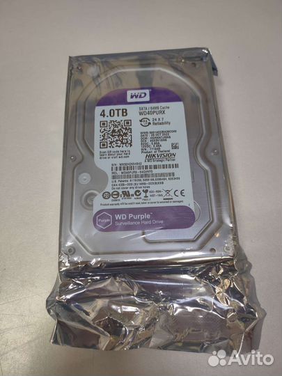 Жесткий диск 4тб wd purple
