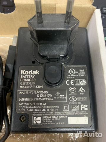 Зарядное устройство к фотоаппарату Kodak