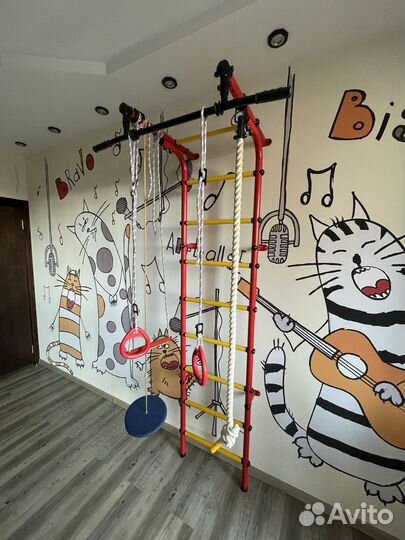 Детская шведская стенка бу