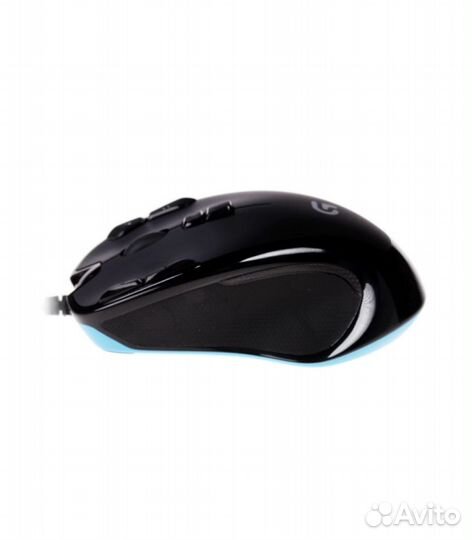 Игровая проводная мышь Logitech G300s, черный