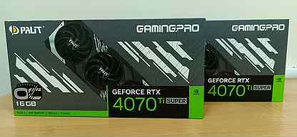 Видеокарта Palit GeForce RTX 4070 Ti super GamingP