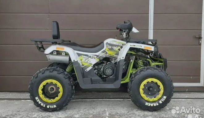 Квадроцикл Motoland Wild Track 200 LUX белый